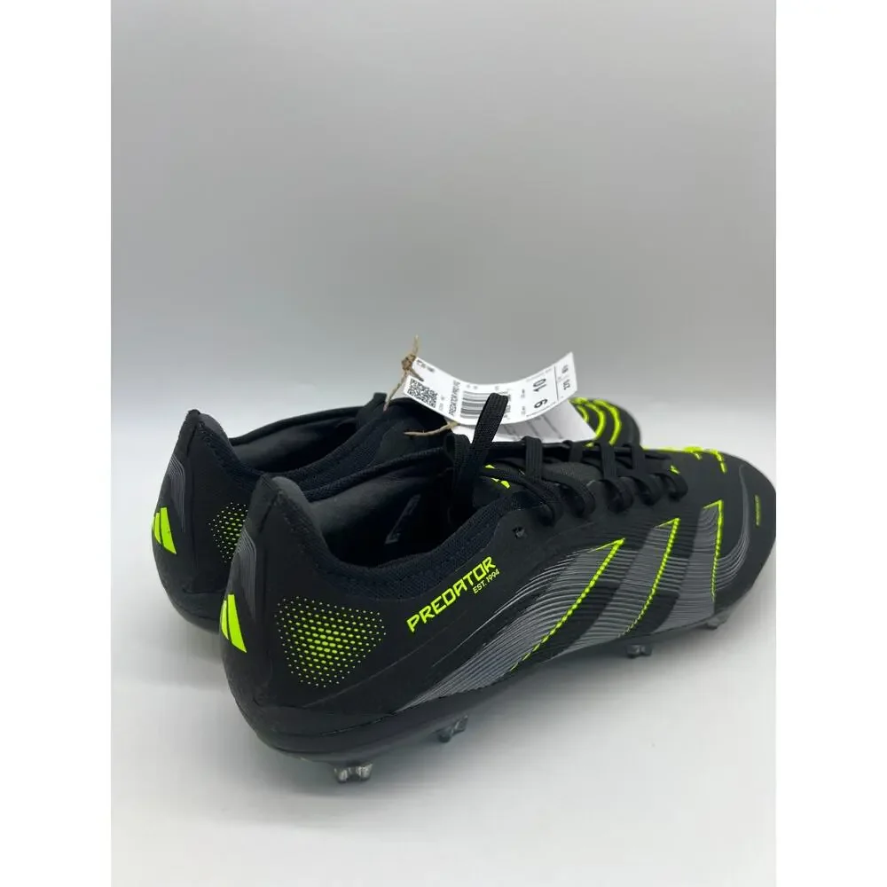 adidas Predator Pro FG Soccer Men's Size 9 Electric Stealth Pack JI1197 New
